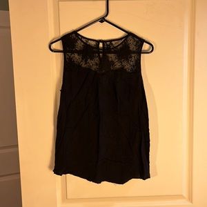 Woman’s Black Tank Top
